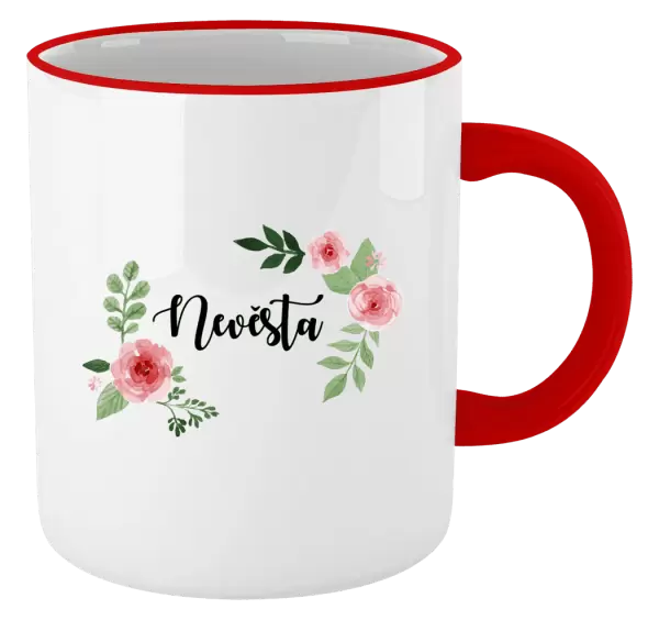 Hrnek Nevěsta - růže
