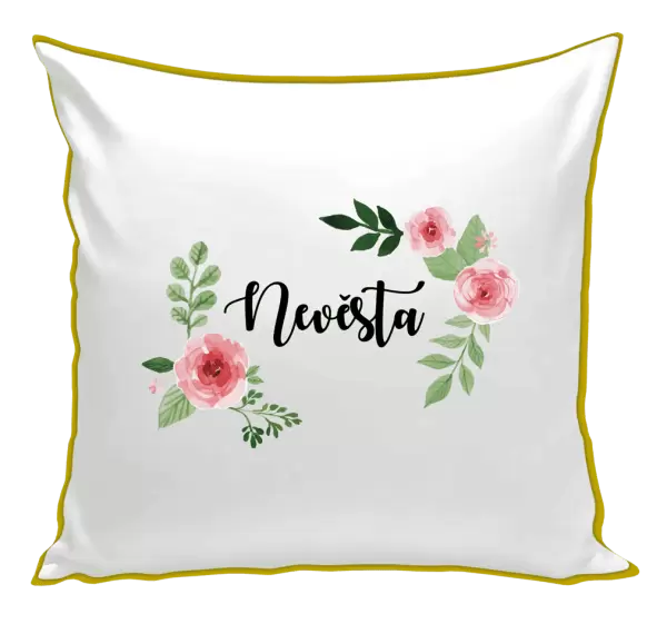 Polštář Nevěsta - růže