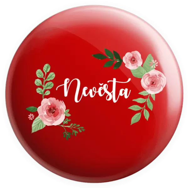 Placka Nevěsta - růže