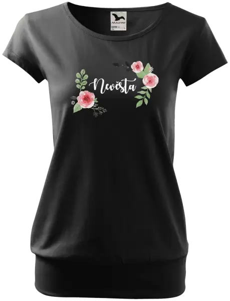 Dámské tričko Nevěsta - růže