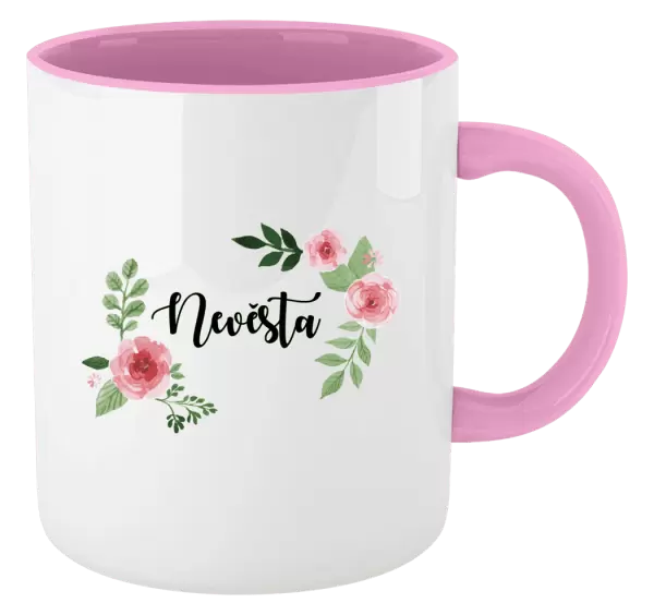 Hrnek Nevěsta - růže