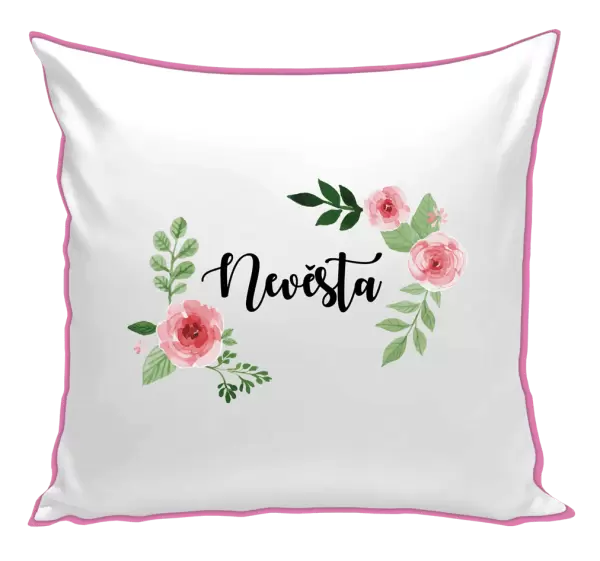 Polštář Nevěsta - růže