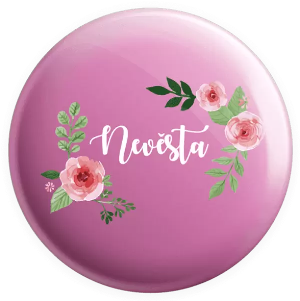 Placka Nevěsta - růže
