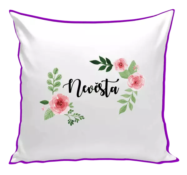 Polštář Nevěsta - růže