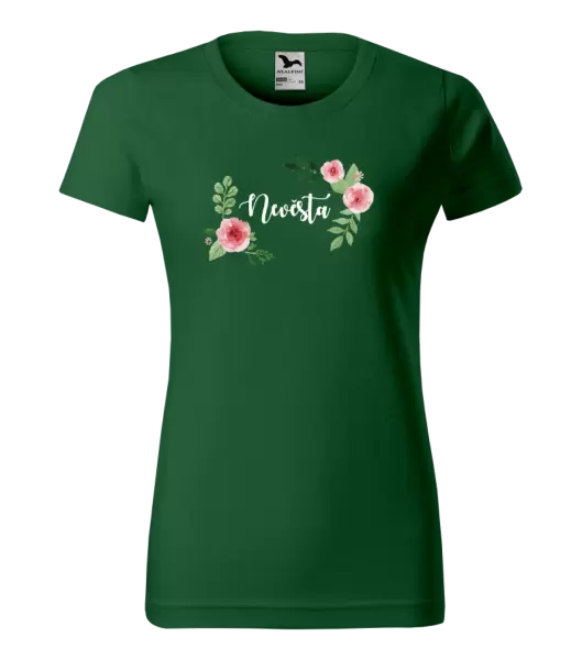 Dámské tričko Nevěsta - růže