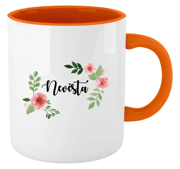 Hrnek Nevěsta - růže