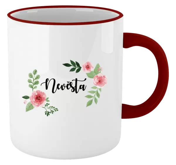 Hrnek Nevěsta - růže