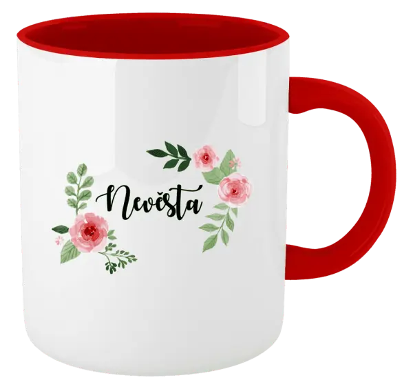 Hrnek Nevěsta - růže