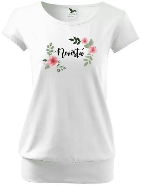 Dámské tričko Nevěsta - růže