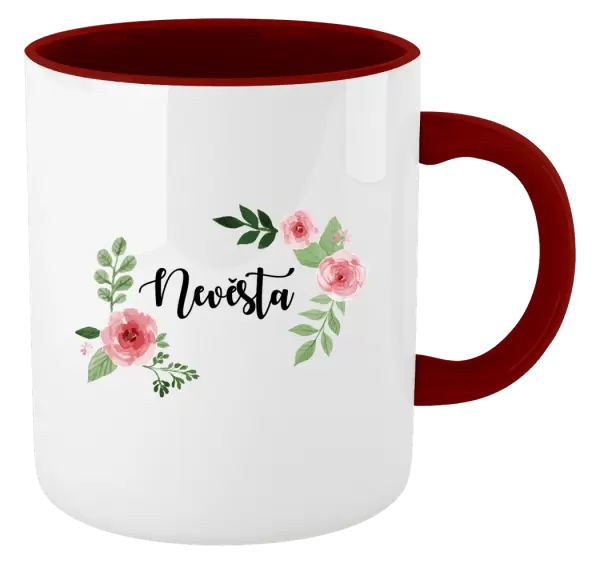 Hrnek Nevěsta - růže