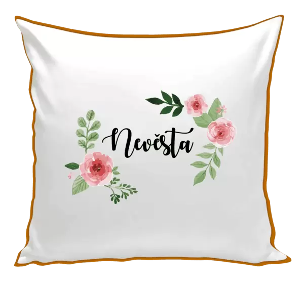 Polštář Nevěsta - růže