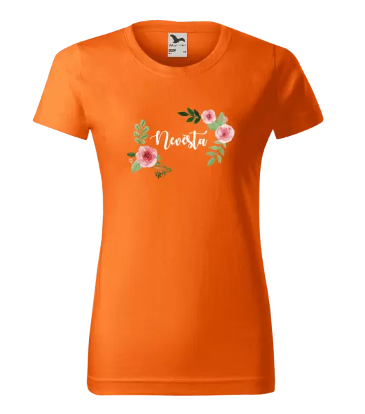Dámské tričko Nevěsta - růže