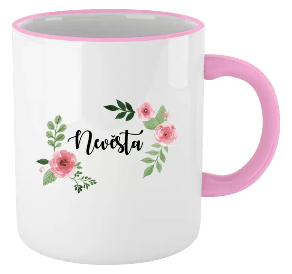 Hrnek Nevěsta - růže