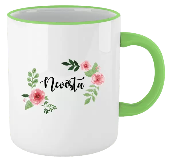 Hrnek Nevěsta - růže