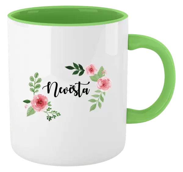 Hrnek Nevěsta - růže