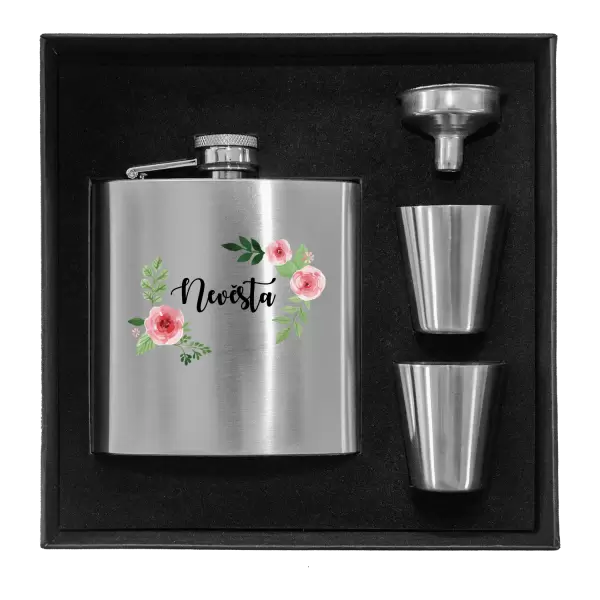 Placatka v krabičce Nevěsta - růže