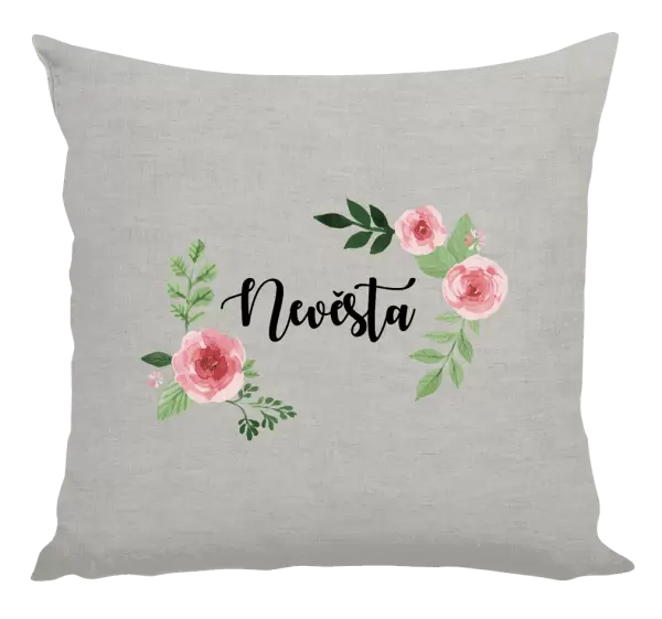 Polštář Nevěsta - růže