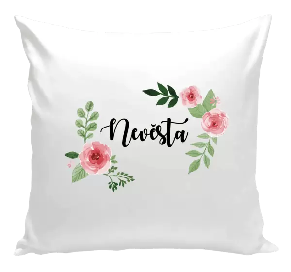 Polštář Nevěsta - růže