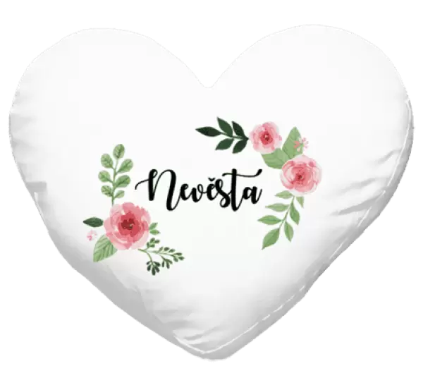 Polštář Nevěsta - růže