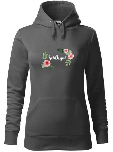 Dámská mikina Svědkyně - růže