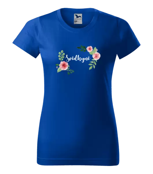 Dámské tričko Svědkyně - růže