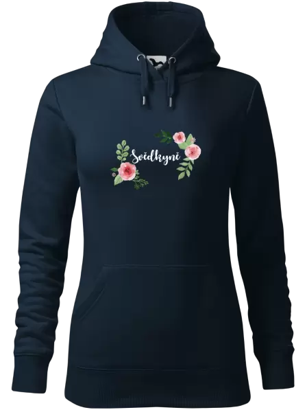 Dámská mikina Svědkyně - růže