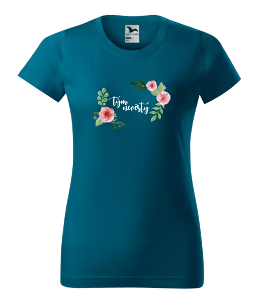 Dámské tričko Tým nevěsty - růže