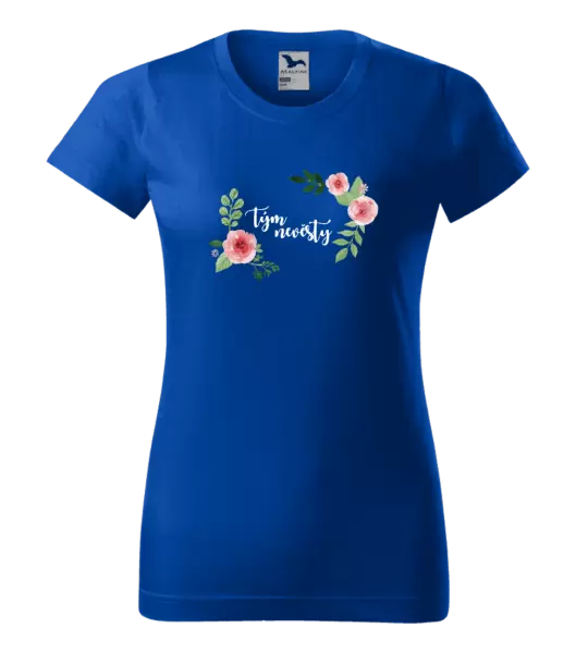 Dámské tričko Tým nevěsty - růže