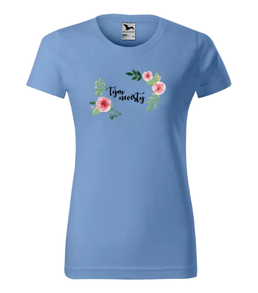 Dámské tričko Tým nevěsty - růže