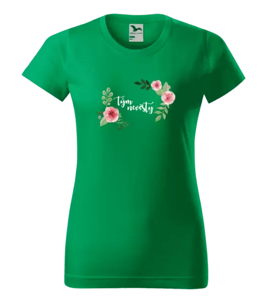 Dámské tričko Tým nevěsty - růže