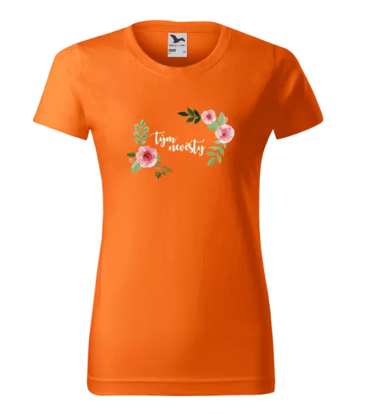 Dámské tričko Tým nevěsty - růže
