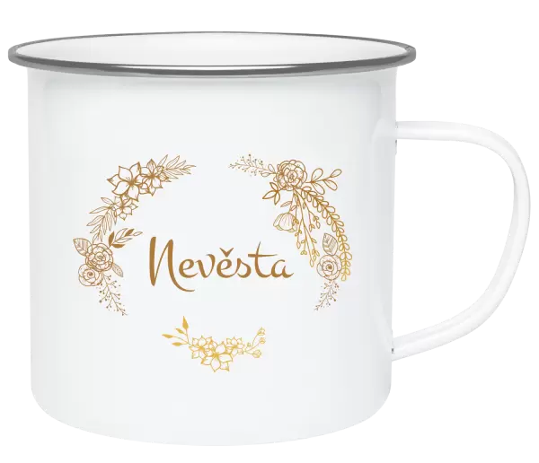 Plecháček Nevěsta - okrové květiny