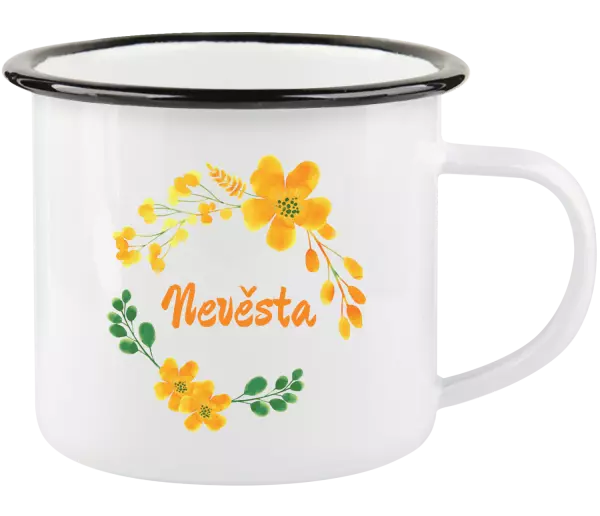 Plecháček Nevěsta - žluté květiny
