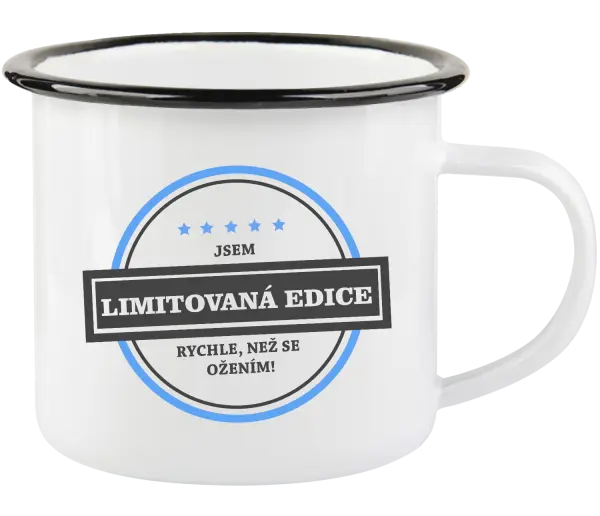 Plecháček Jsem limitovaná edice, rychle, než se ožením!