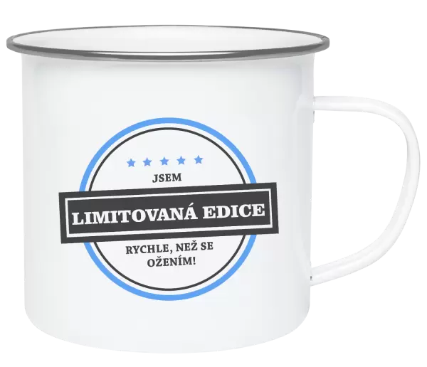 Plecháček Jsem limitovaná edice, rychle, než se ožením!