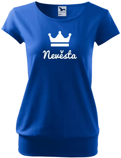 Dámské tričko Nevěsta - korunka