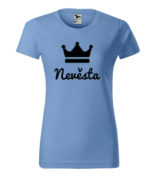 Dámské tričko Nevěsta - korunka
