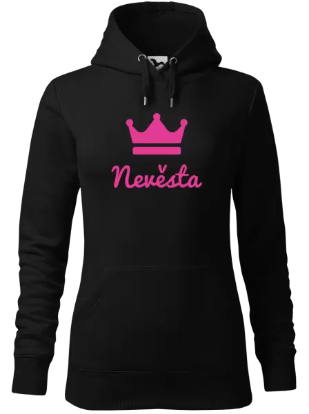 Dámská mikina Nevěsta - korunka