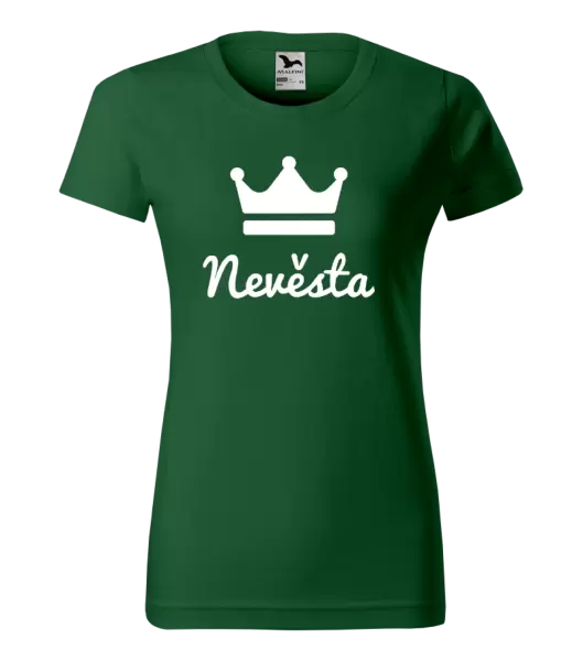 Dámské tričko Nevěsta - korunka