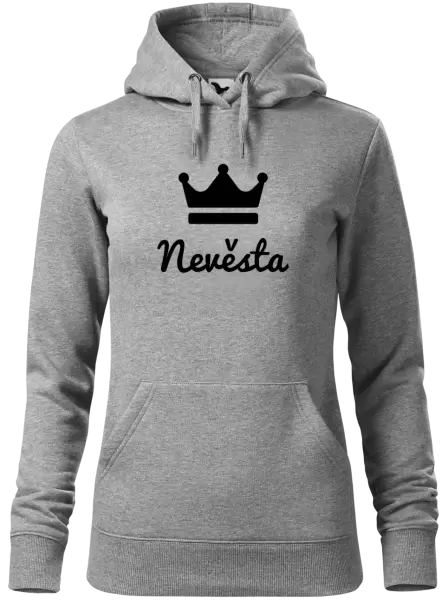 Dámská mikina Nevěsta - korunka