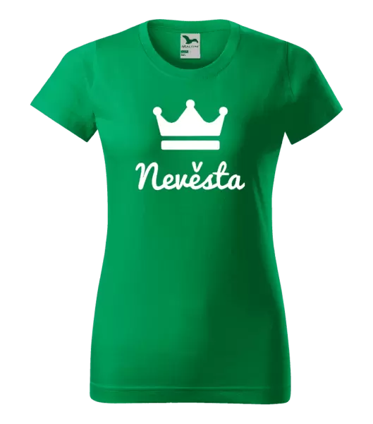 Dámské tričko Nevěsta - korunka