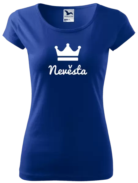Dámské tričko Nevěsta - korunka