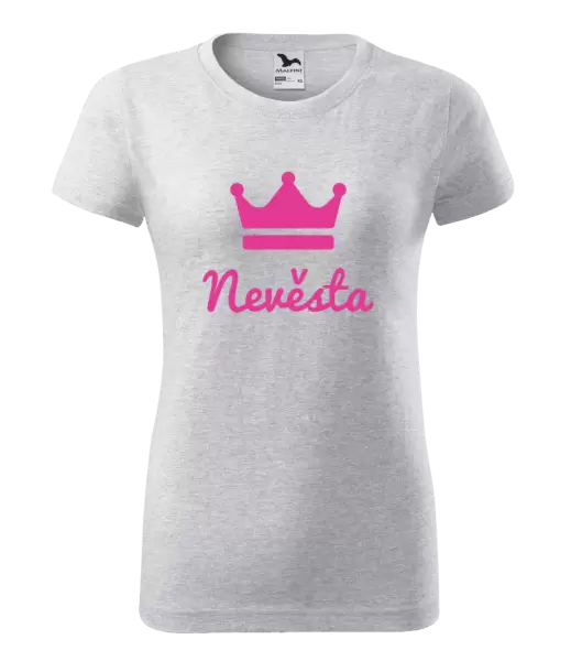 Dámské tričko Nevěsta - korunka