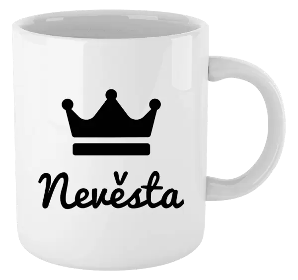 Hrnek Nevěsta - korunka