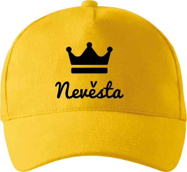Kšiltovka Nevěsta - korunka