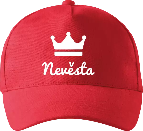 Kšiltovka Nevěsta - korunka