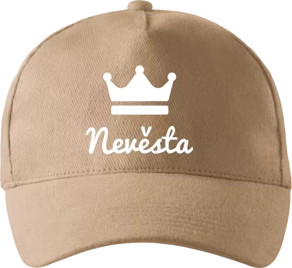 Kšiltovka Nevěsta - korunka