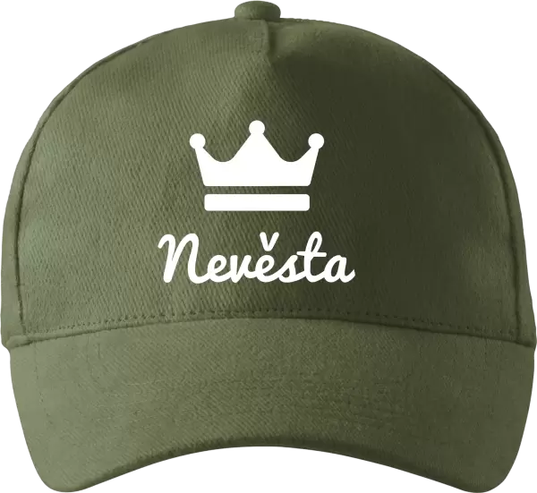 Kšiltovka Nevěsta - korunka