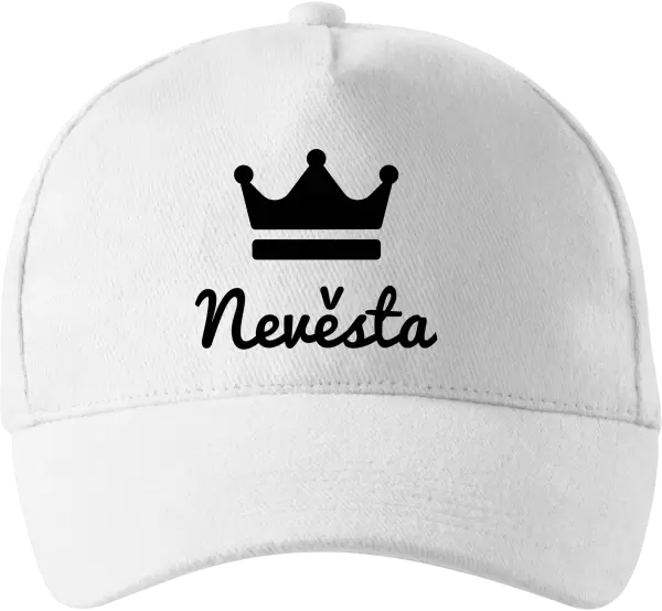 Kšiltovka Nevěsta - korunka