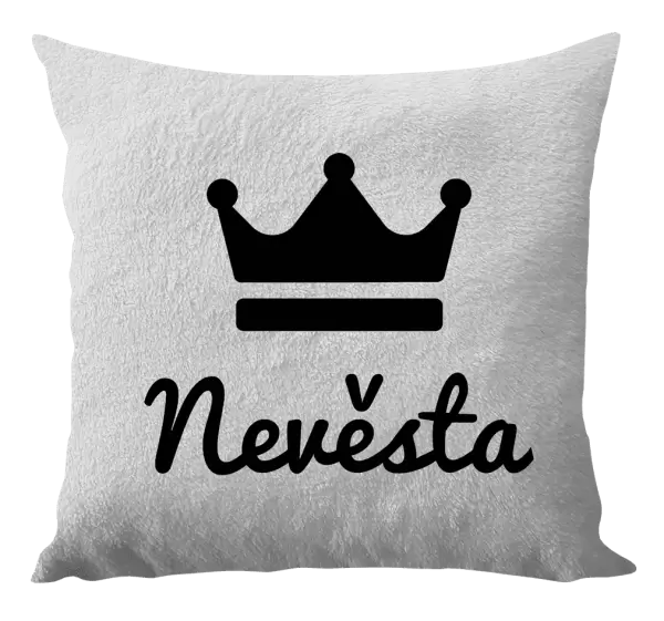 Polštář Nevěsta - korunka